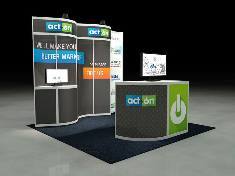 Act-On 2014 Microsoft Convergence Booth Pre-Visualization