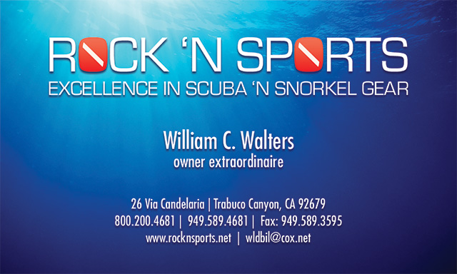 Rock N Sports Business Card